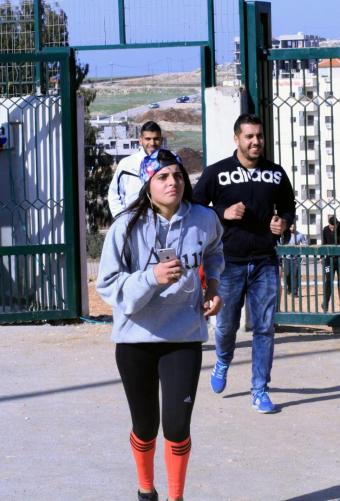 Fifth International Palestine Marathon, Entitled “Run for Freedom”