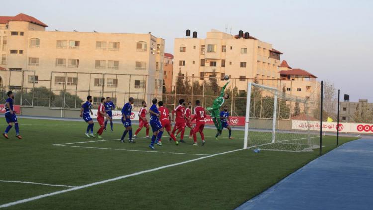 هلال القدس بطلا للسوبر الفلسطيني  في النهائي الذي أقيم على استاد الجامعة العربية الامريكية الدولي