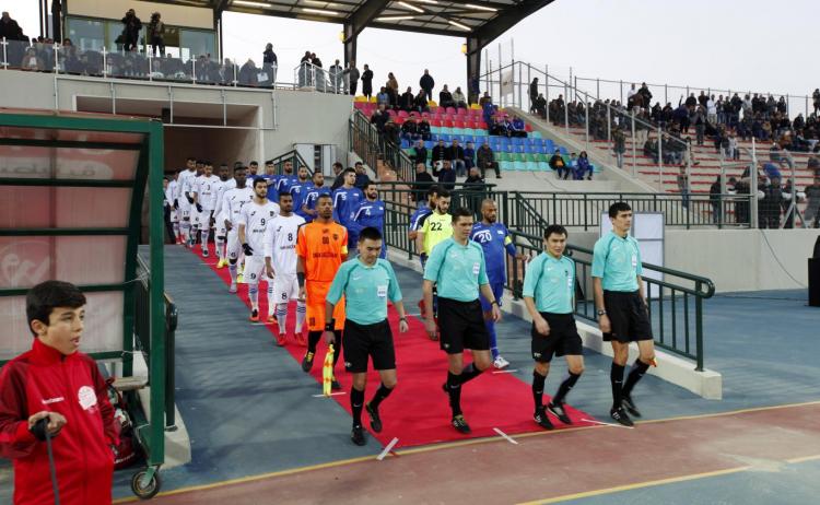 مباراة نادي هلال القدس مع نادي السويق العماني ضمن تصفيات كاس اسيا للأندية 2018