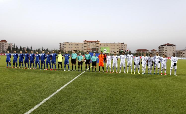 مباراة نادي هلال القدس مع نادي السويق العماني ضمن تصفيات كاس اسيا للأندية 2018