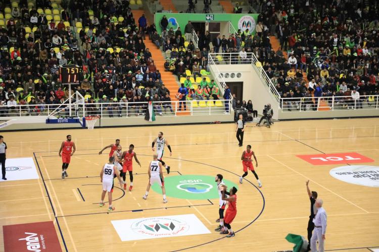 AAUP Hosted the International Basketball Game between the Palestinian Team and Sri Lanka Team among Asia Basketball Qualifiers 