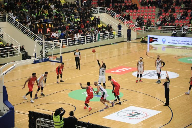 AAUP Hosted the International Basketball Game between the Palestinian Team and Sri Lanka Team among Asia Basketball Qualifiers 