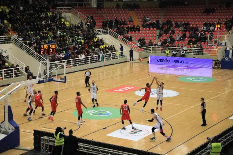 AAUP Hosted the International Basketball Game between the Palestinian Team and Sri Lanka Team among Asia Basketball Qualifiers 