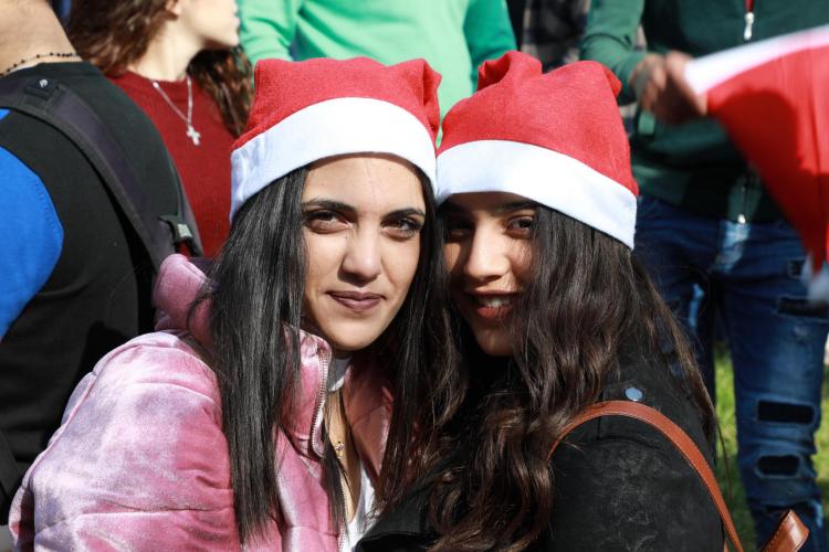 Lighting the Christmas Tree at the University