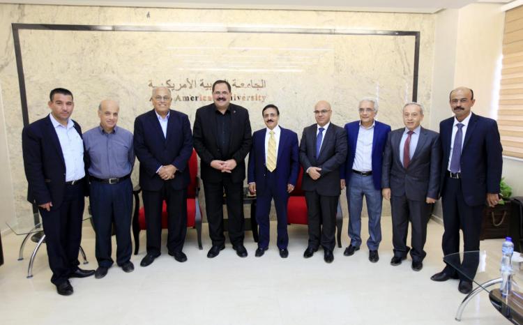 MINISTER OF HIGHER EDUCATION DR. SABRI SAIDAM VISITS THE UNIVERSITY