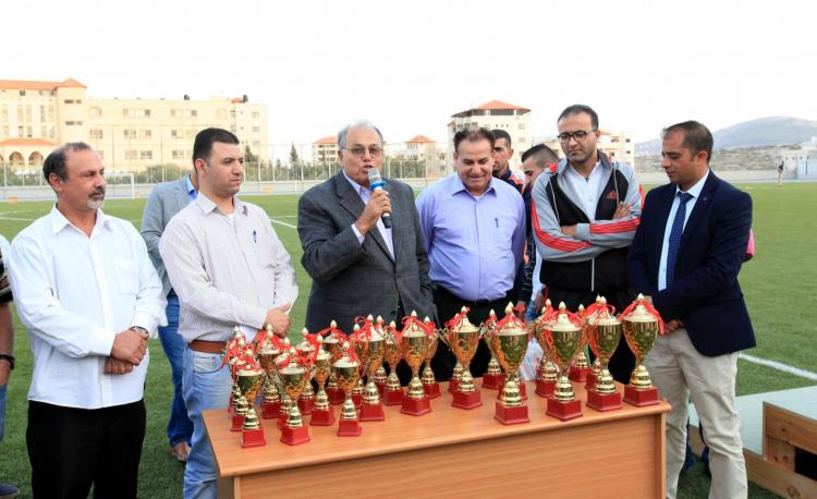 Honoring Winners in Universities Championship in Chess, Tennis and Karate