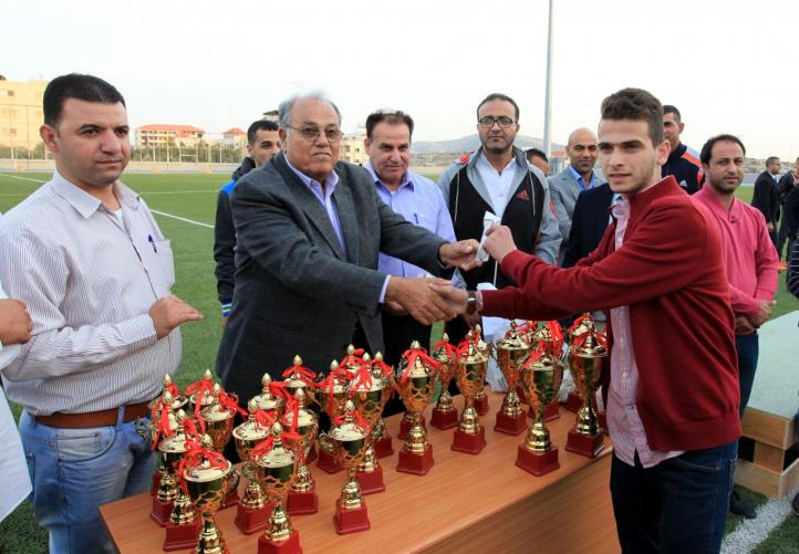 Honoring Winners in Universities Championship in Chess, Tennis and Karate